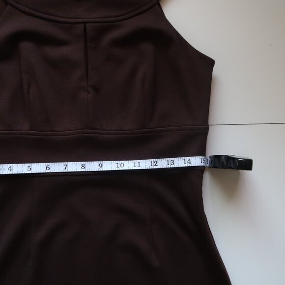 Laundry by Shelli Shelli Segal Sleeveless Fit & Flare Dress Embroidered Beaded 4 - Picture 9 of 14